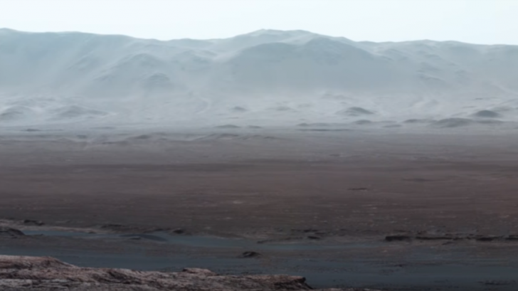 Planeta Marte, fotografiată de roverul Curiosity