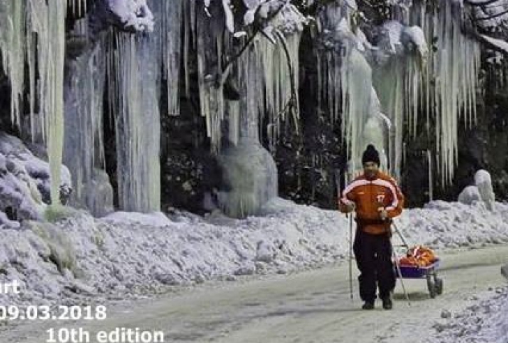 Avram Iancu atacă ultramaratonul arctic, devenit specialitate românească