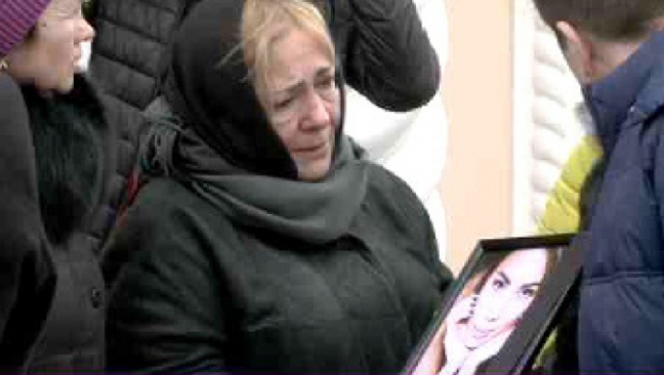 Durere fără margini la înmormântarea Anastasiei Cecati