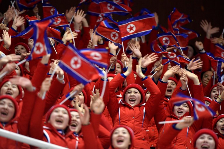 Sportivii din Coreea de Nord