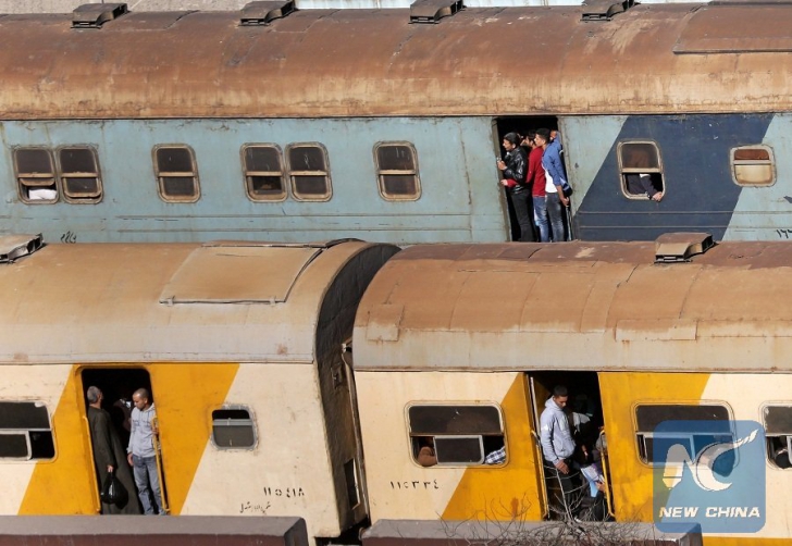 Accident de tren în Egipt
