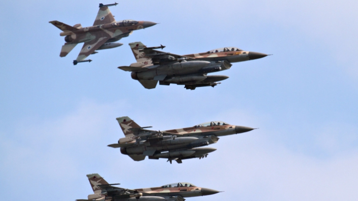 Avioane israeliene au bombardat ținte Hamas în Fâșia Gaza