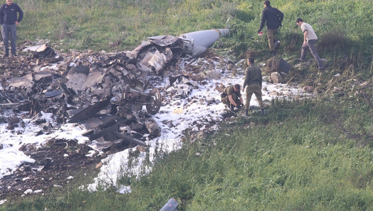 Anunț de ultimă oră: "Tiruri antiaeriene intense, un avion F16 s-a prăbuşit"