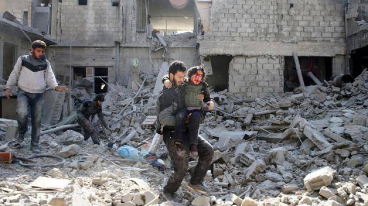 Siria: Atac terestru asupra orașului Ghouta  