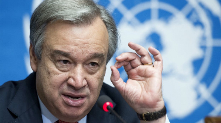 Secretarul general al ONU, Antonio Guterres / Profimedia