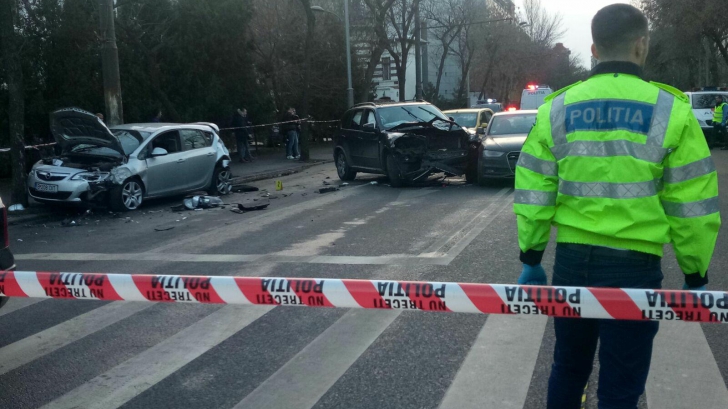 Şoferul drogat care a provocat accidentul din București, reținut: „Nu am vrut să omor pe nimeni”
