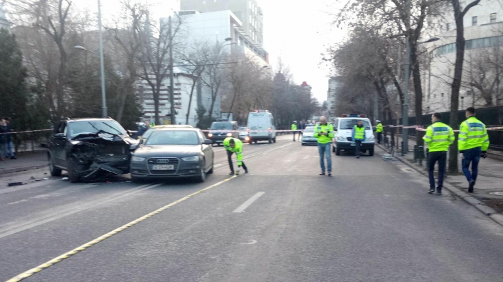 Şoferul drogat care a provocat accidentul din București, arestat pentru 30 de zile