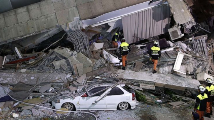 Imaginile groazei. Cum arată Taiwanul după cutremurul de 6,4 grade