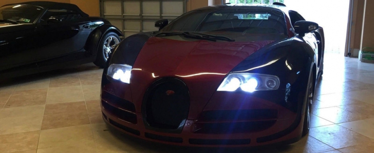 Bugatti Veyron, scos la vânzare. Dar e un mare FALS. Ce se ascunde, cu adevărat, sub caroserie