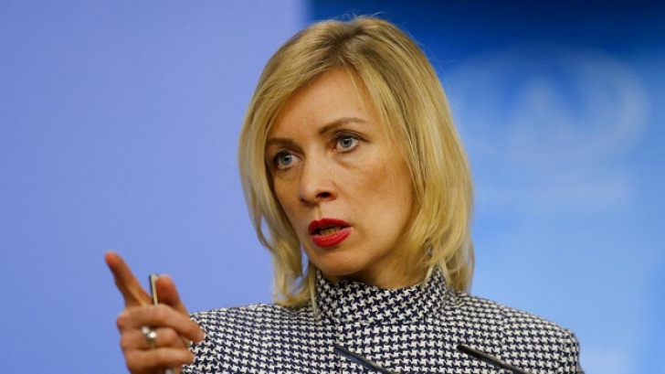 Maria Zaharova, purtătoarea de cuvânt a ministerului rus de Externe/Foto/Profimedia