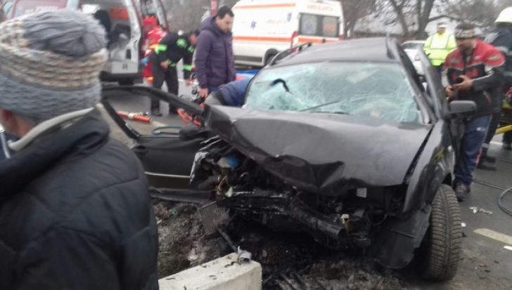 Accident în Gorj