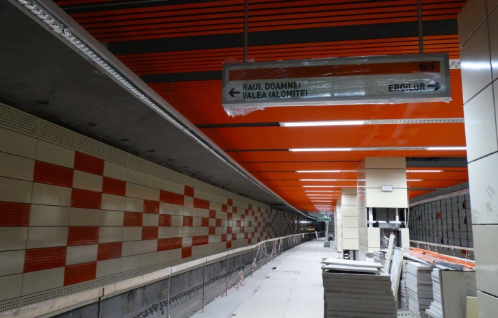 Noul metro din Drumul Taberei (martie 2018)
