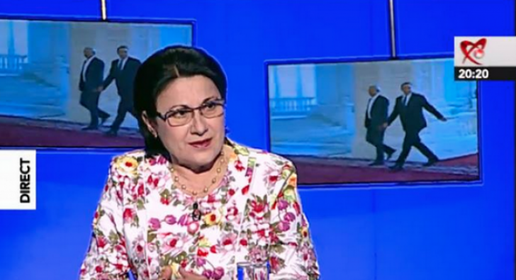 Ecaterina Andronescu spune că Dragnea ar trebui să explice de ce a semnat protocolul secret cu SRI