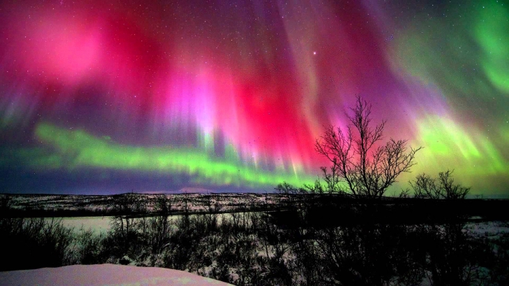 Aurora boreală va fi vizibilă în Marea Britanie