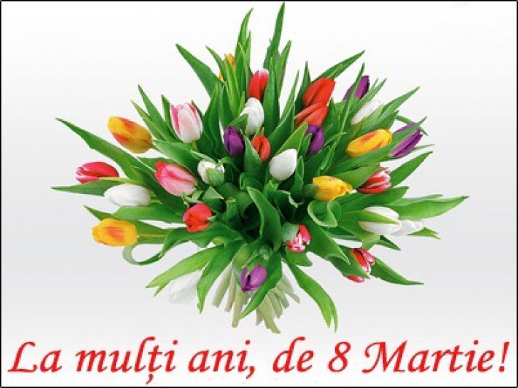 Imagini frumoase cu flori de 8 Martie