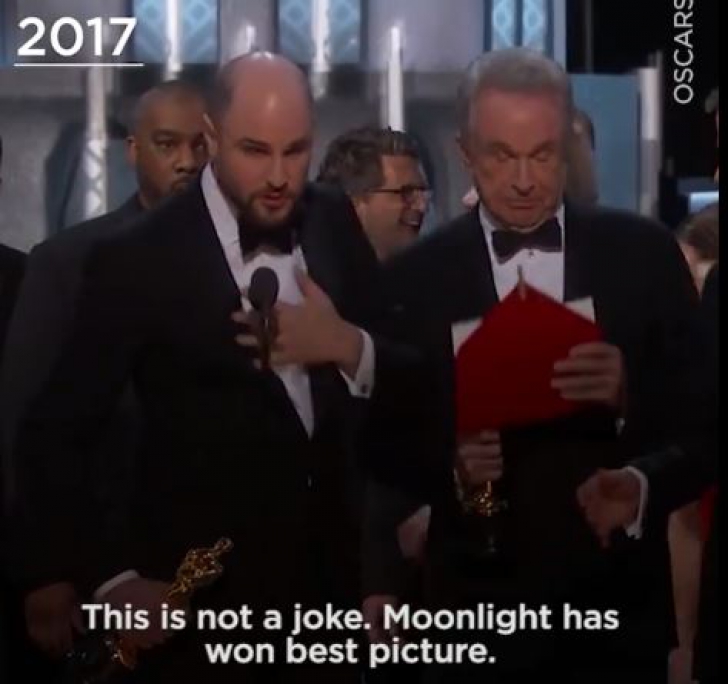 Cele mai ciudate momente din istoria Premiilor Oscar