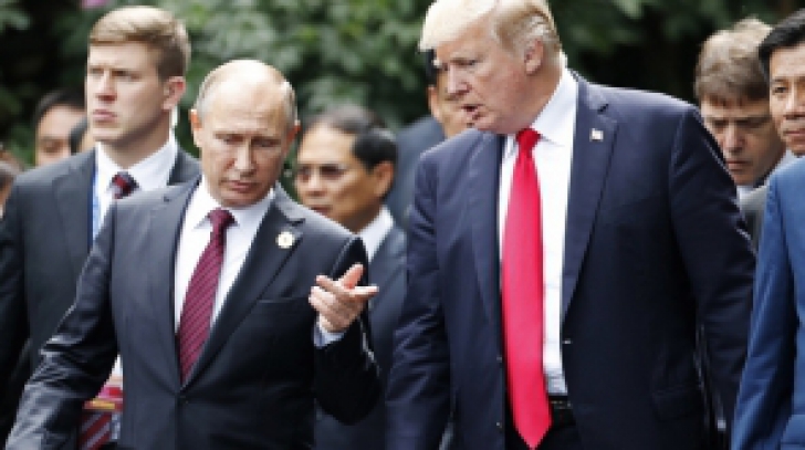 Trump despre telefonul de felicitări pentru Putin: "fake news" e de vină!