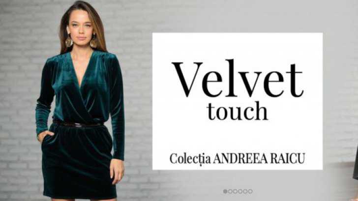 Andreea Raicu Velvet Touch – 5 modele de rochii de catifea. Ce preturi au
