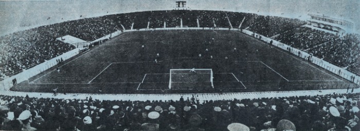 Stadionul Steaua dupa inaugurare (1974)