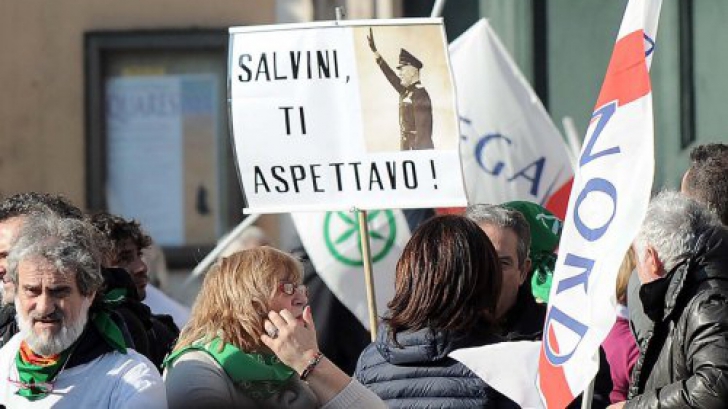 Șeful Ligii se vede premierul Italiei. Cine este Matteo Salvini, lider extremist, idolul fasciștilor