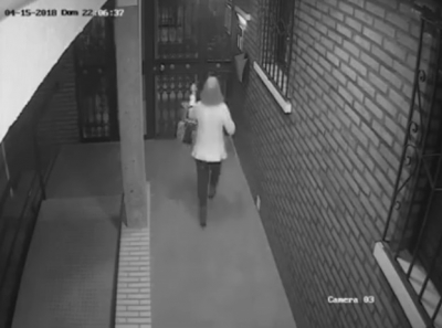 Scene de o cruzime rară în Spania: un român a bătut cu sălbăticie o bătrână, apoi a jefuit-o / Foto: capturi video