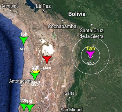 Cutremur în Bolivia