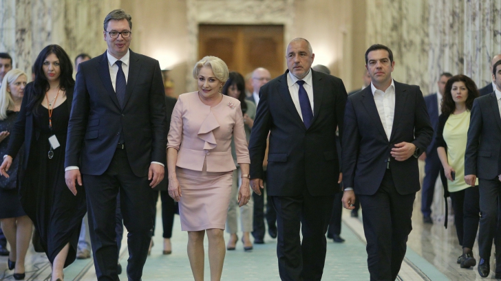 Dăncilă i-a primit pe premierii Greciei şi Bulgariei, şi pe preşedintele Serbiei. Ce au discutat