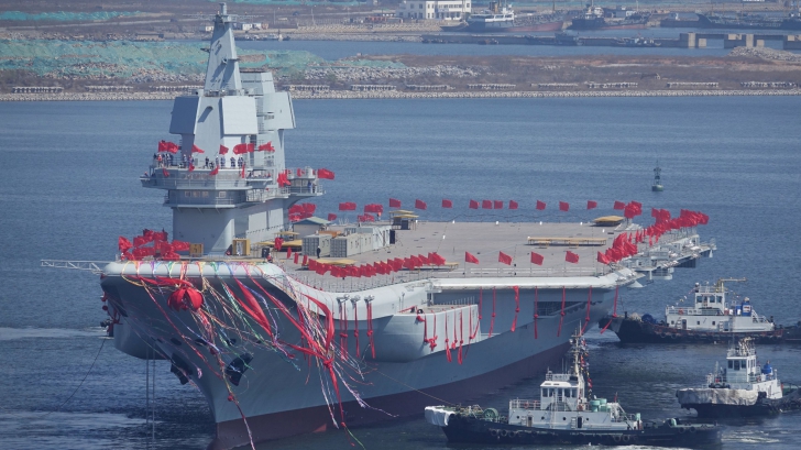 Primul portavion ”made in China” începe testele pe mare, pe fondul tensiunilor cu SUA 
