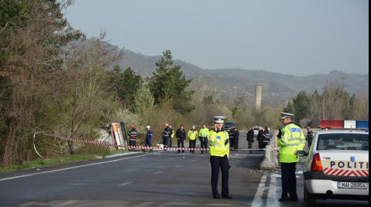 Accident grav în Prahova: O cisternă încărcată cu GPL s-a răsturnat