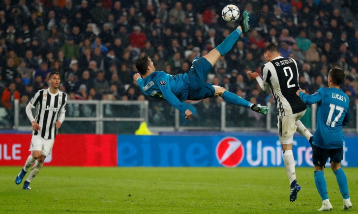 Cristiano Ronaldo a intrat în istorie după golurile din Juventus - Real Madrid 0-3