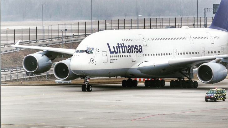 Sute de zboruri Lufthansa programate marți au fost anulate