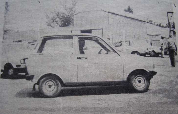Dacia. Dacia Mini. Maşina mai mică decât un Matiz. Practic, au tăiat cu toporul o Dacia 1310