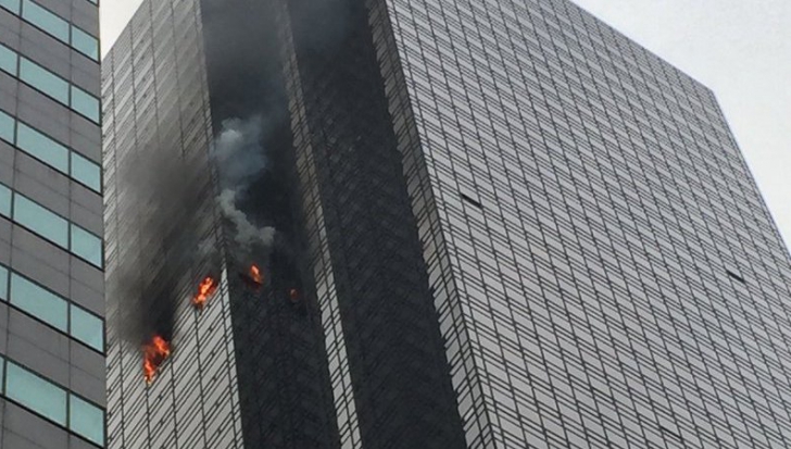 Incendiu la Trump Tower