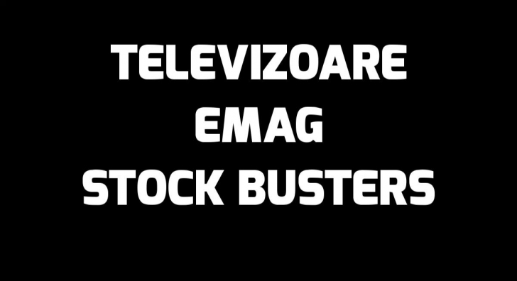 eMAG Stock Busters – 5 televizoare cu reduceri reale de 40%! N-ai mai vazut asa oferte