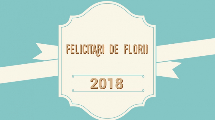 Felicitări de Florii 2018