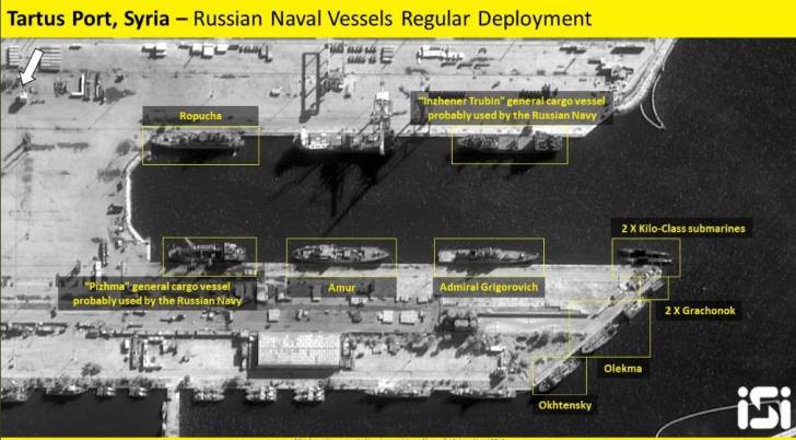 Navele de război ale Rusiei, manevre misterioase în Mediterana, în pragul atacului SUA