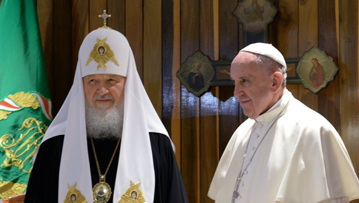 Patriarhul Kirill și Papa Francisc