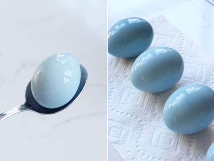 Cum poți vopsi ouăle albastre fără vopsea artificială