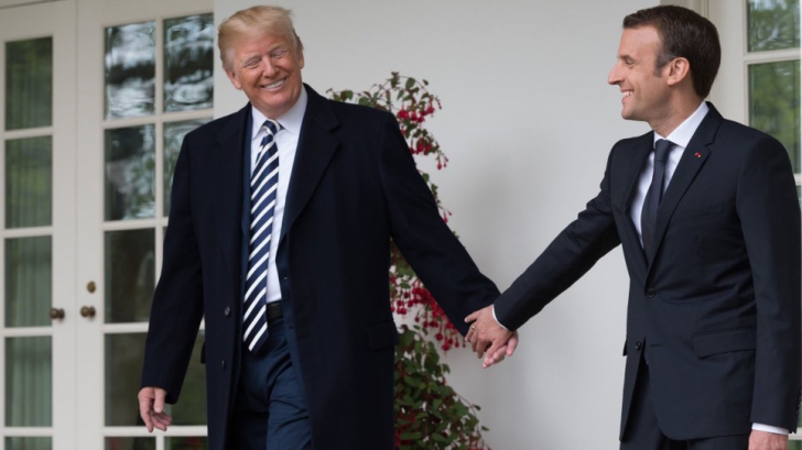 Emmanuel Macron și Donald Trump