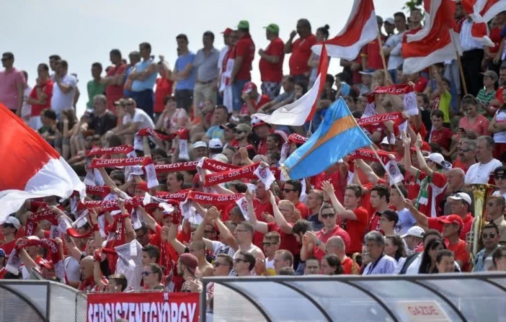 Mega-scandal! Suporterii maghiari ai lui Sepsi, jigniți fără motiv, pe un stadion de lângă București