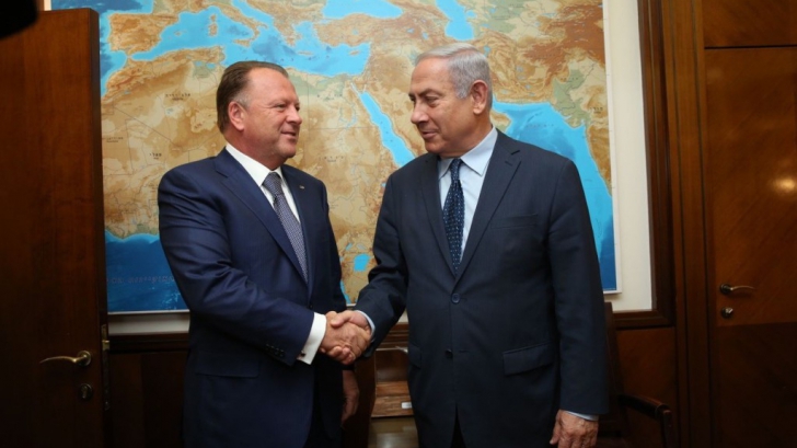 Președintele FIJ Marius Vizer s-a întâlnit cu premierul Benjamin Netanyahu