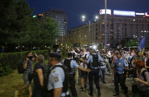 Revocarea lui Kovesi scoate iar românii în stradă! Proteste în Piaţa Victoriei şi în marile oraşe / Foto: Inquam Photos / Octav Ganea