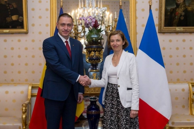 Mihai Fifor, întâlnire cu Florence Parly, ministrul francez al Apărării