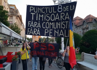 Revocarea lui Kovesi scoate iar românii în stradă! Protest în Piaţa Victoriei şi în marile oraşe / Foto: opiniatimisoarei.ro