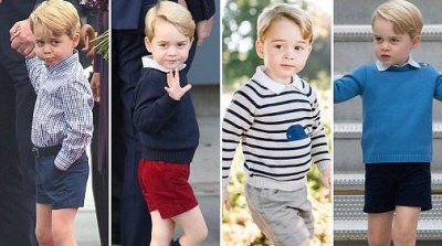 Casa Regală. De ce Prințul George poartă întotdeauna pantaloni scurți