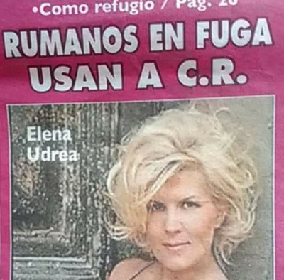 Sexy pe copertă! Elena Udrea e celebră în Costa Rica 