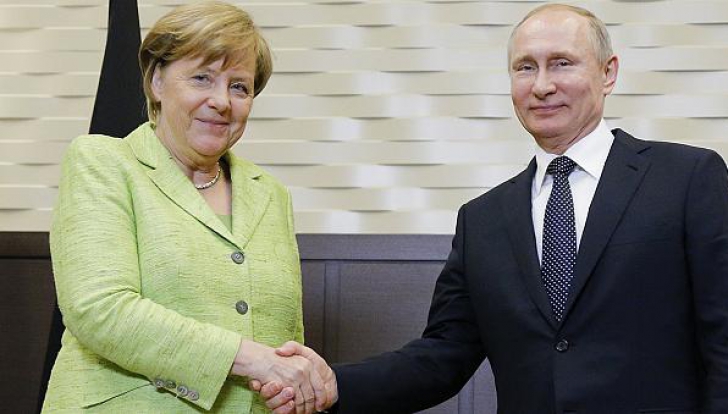 Întâlnire crucială Angela Merkel-Vladimir Putin într-un context internațional tensionat