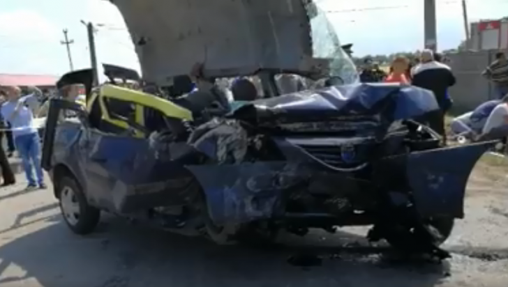 Tragedie în Olt, accident rutier cu trei morţi (VIDEO)