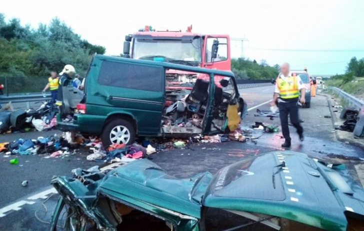 Este oficial: toţi cei 9 morţi în accidentul din Ungaria sunt români