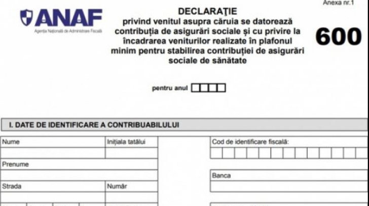 Declarația Unică ANAF. Formularul online calculează automat cuantumul contribuțiilor